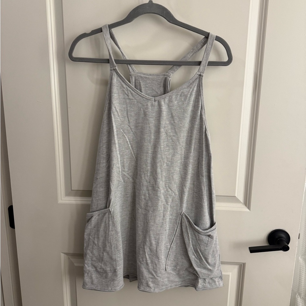 Gray Women's Tank Top Dress